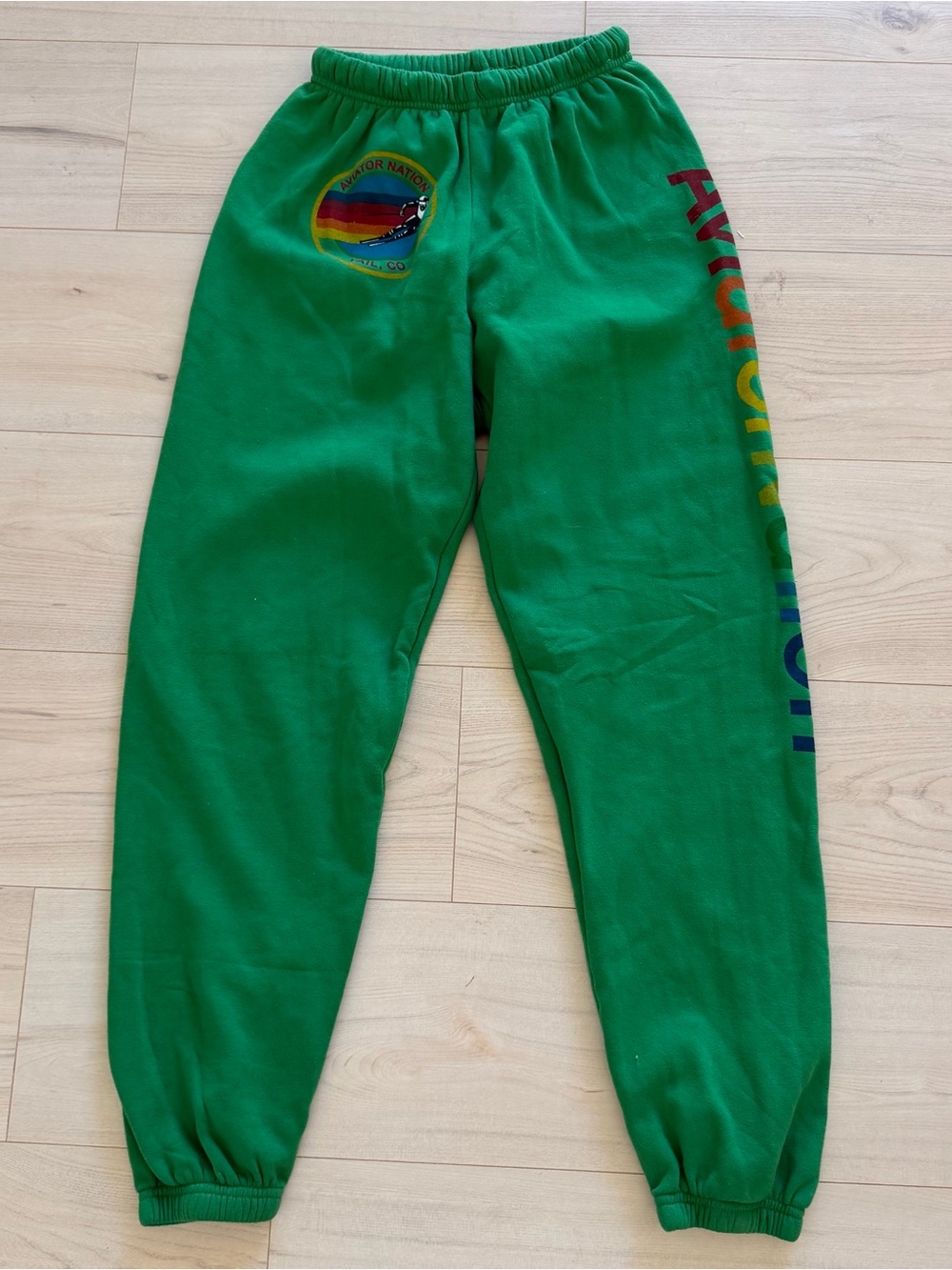 Aviator Nation Green Vail, CO Sweatpants